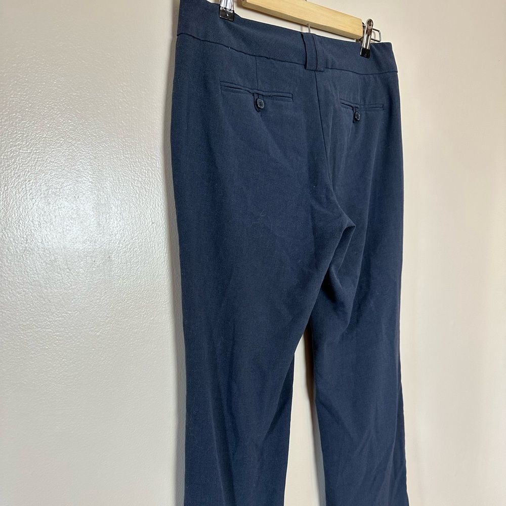CLEARANCE! Navy NY&Co Basic Trousers Size 4 EUC - Picture 4 of 5